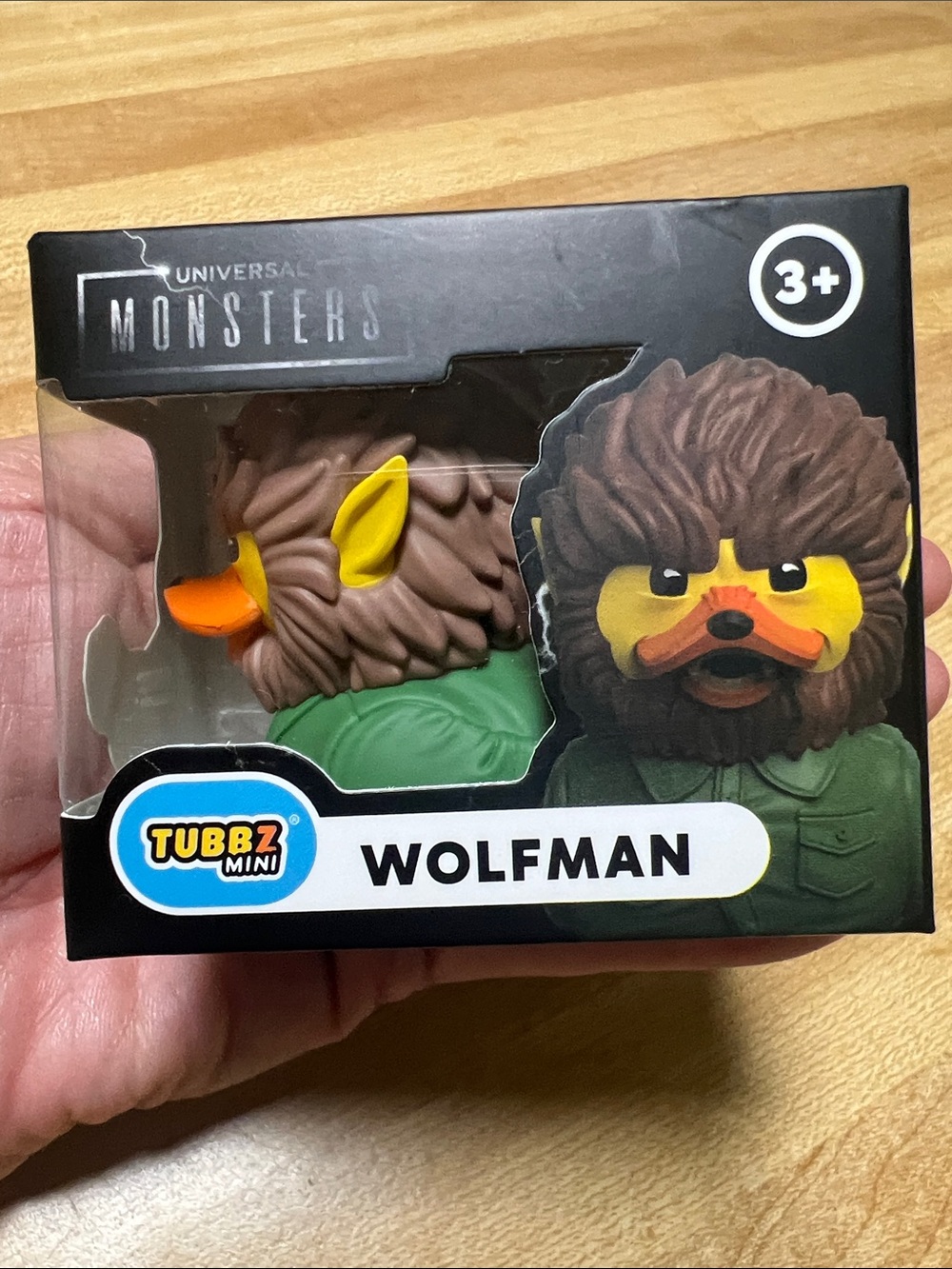 #3107* Unisex’s Wolfman Collectible Figure - Brown/Yellow